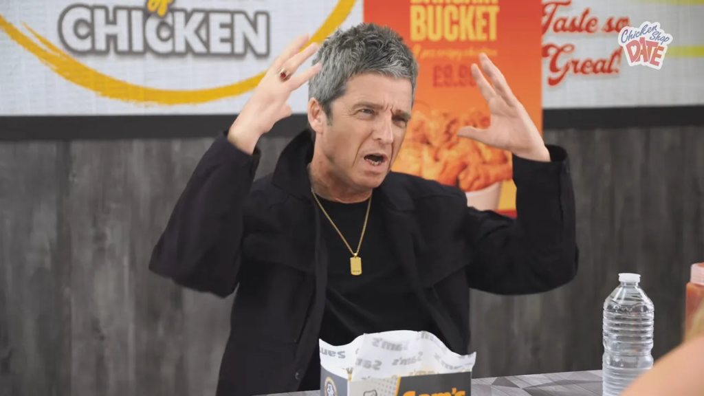 Noel Gallagher Talks Vegans, Macca, Underwear on Chicken Shop Date