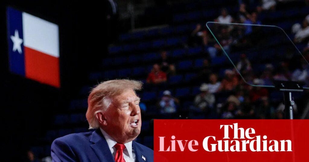 Trump repeats his false claim that Iran could destroy Los Angeles or San Diego – live | Trump administration
