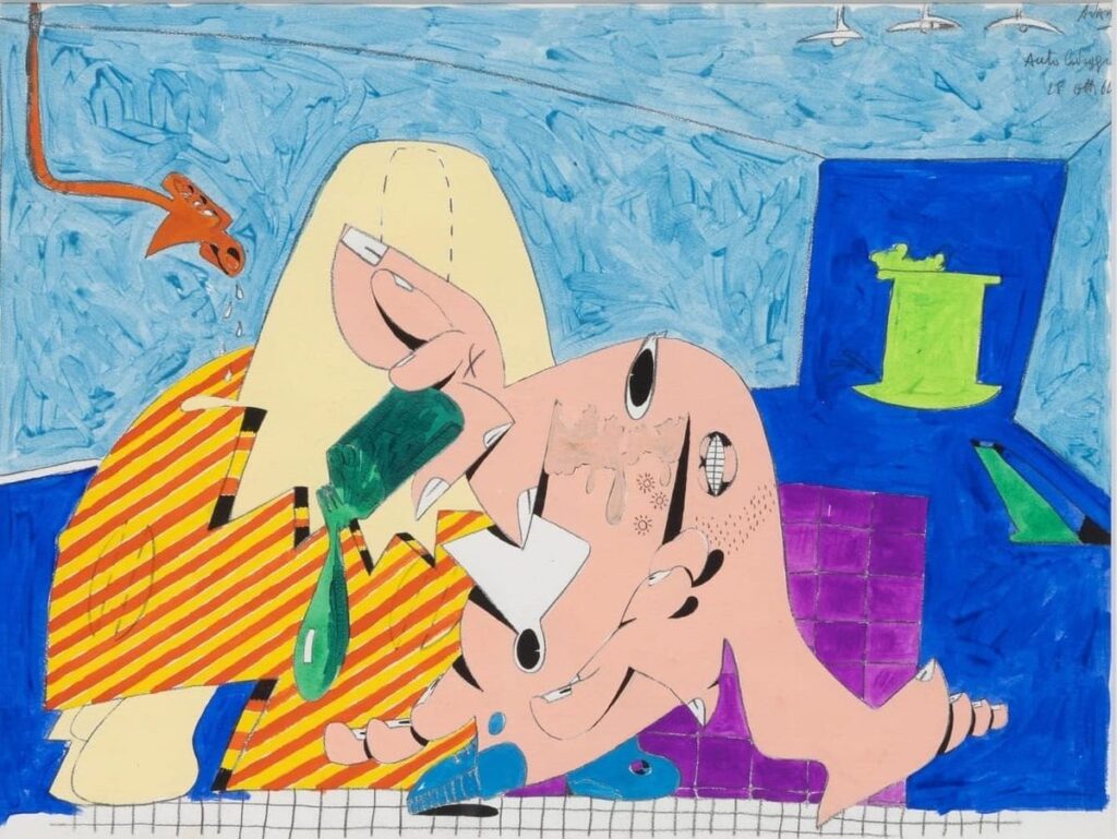 Valerio Adami’s Hot and Cold Art Valerio Adami’s Hot and Cold Art