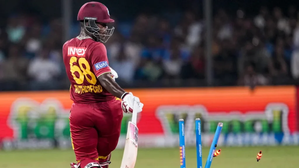 West Indies duo Rovman Powell and Sherfane Rutherford penalised for breaching ICC Code of Conduct Willow Sports