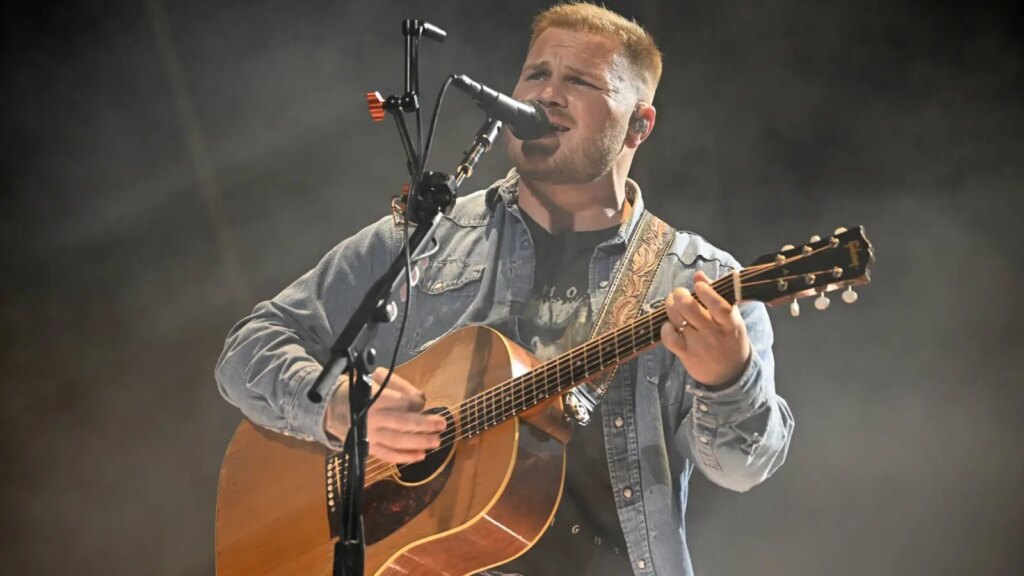 Zach Bryan Wears 'Free Palestine' Shirt at Robert Kraft's Gillette Stadium